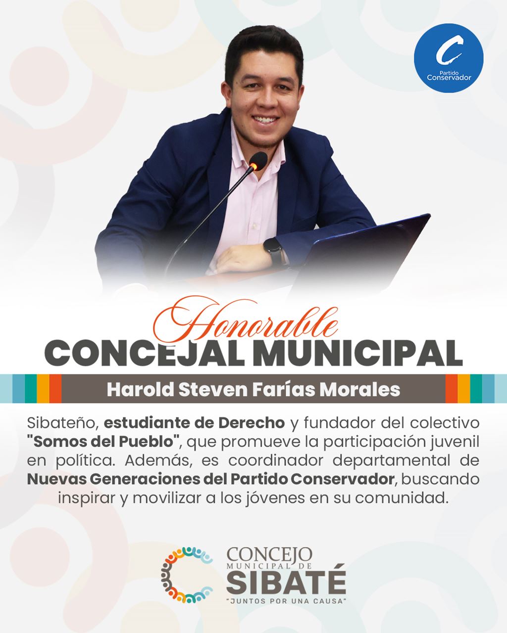 Retrato de Harold Steven Farias Morales