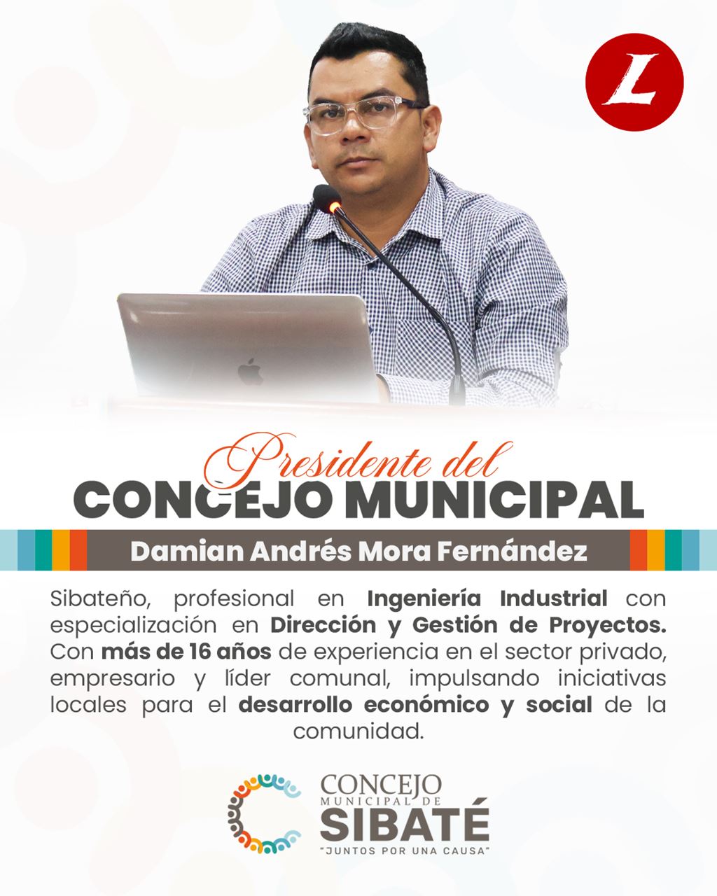 Retrato de Damian Andres Mora Fernandez